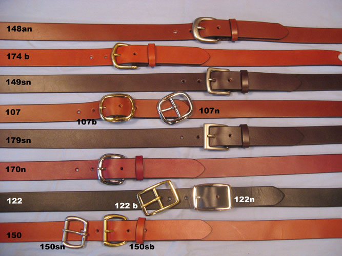 Narragansett Leathers Handcrafted Leather Belts